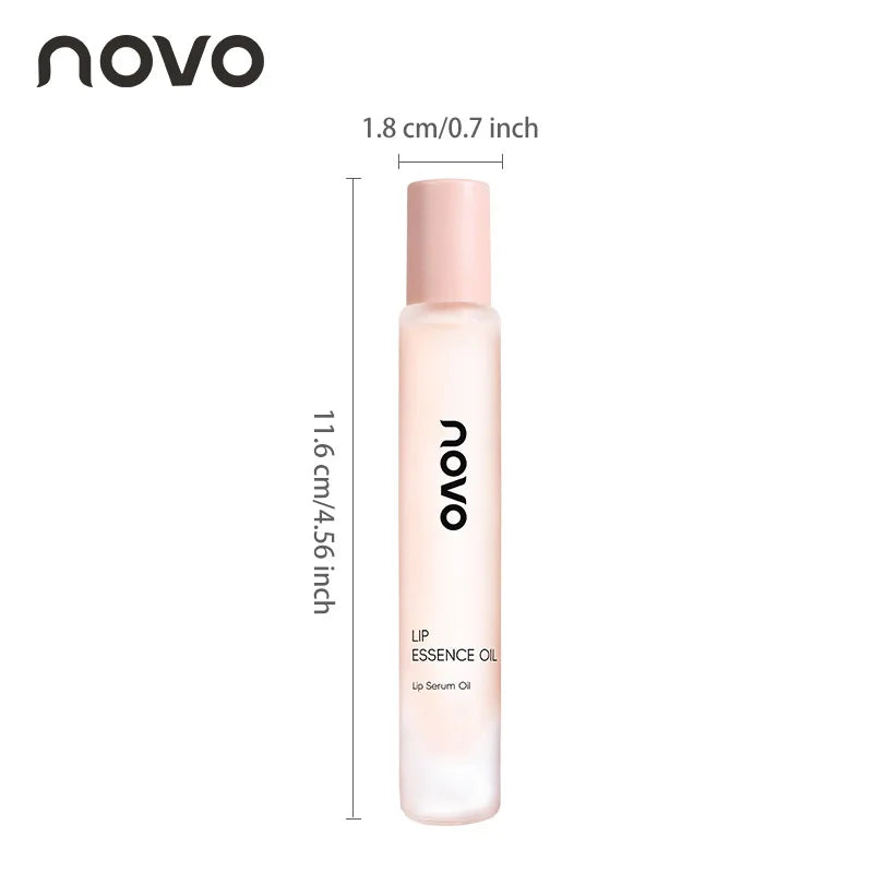 Squalane Hydrating Lip Serum Oil Long-lasting Moisture Non-greasy Qme