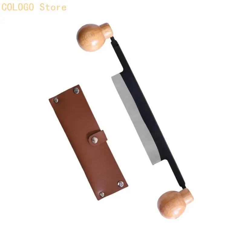 Heavy Duty Scraping Tool Double Handle Design Carbon Steel Blade Bark Qme