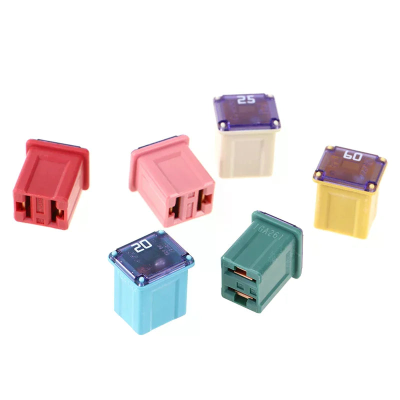 Square Fuse 20A 25A 30A 40A 50A PEC Automotive Car Tube Waterproof Qme