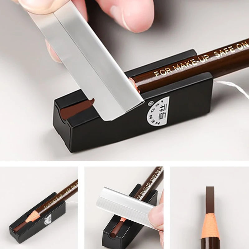 Waterproof Eyebrow Pencil Sharpening Tools Microblading Permanent Qme