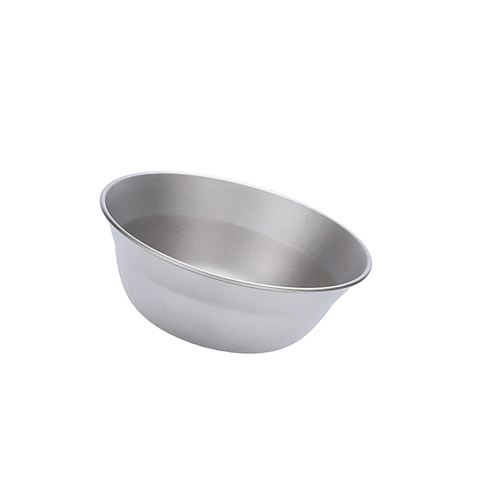 Camping Plates Set Portable Metal Tableware Soup Bowl Dishes with Mesh Bag Ultralight Dinnerware for Hiking Picnic Qme 500ml
