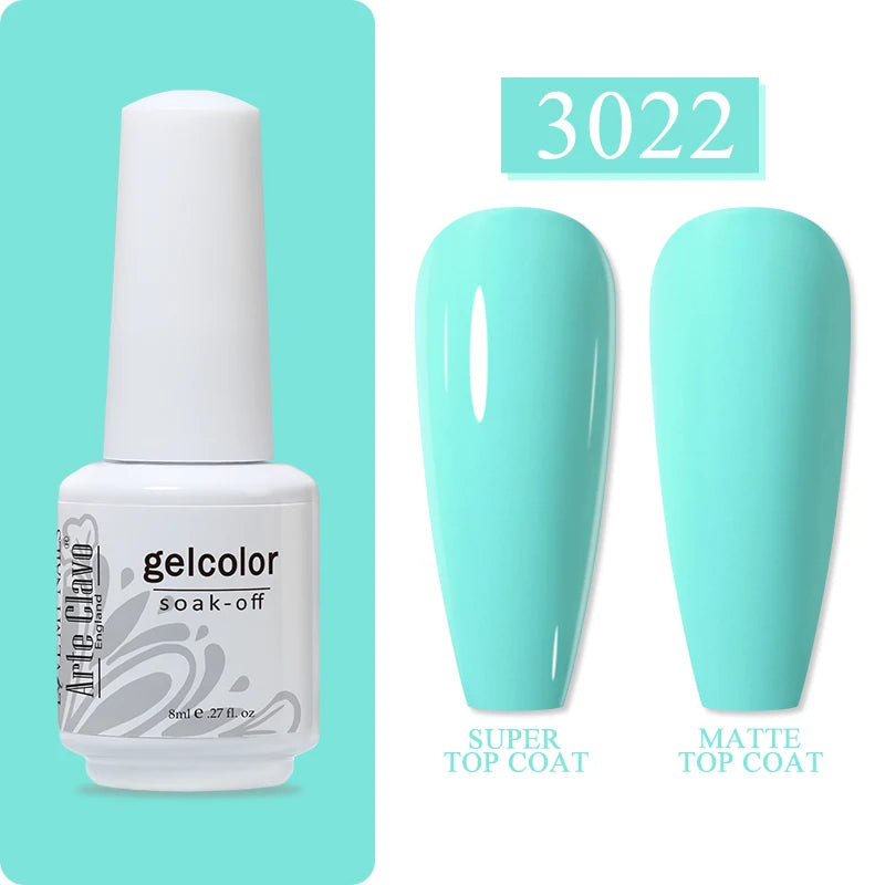 Arte Clavo Art Nails Varnish Base Coat Gel Nail Polish UV LED Lamp