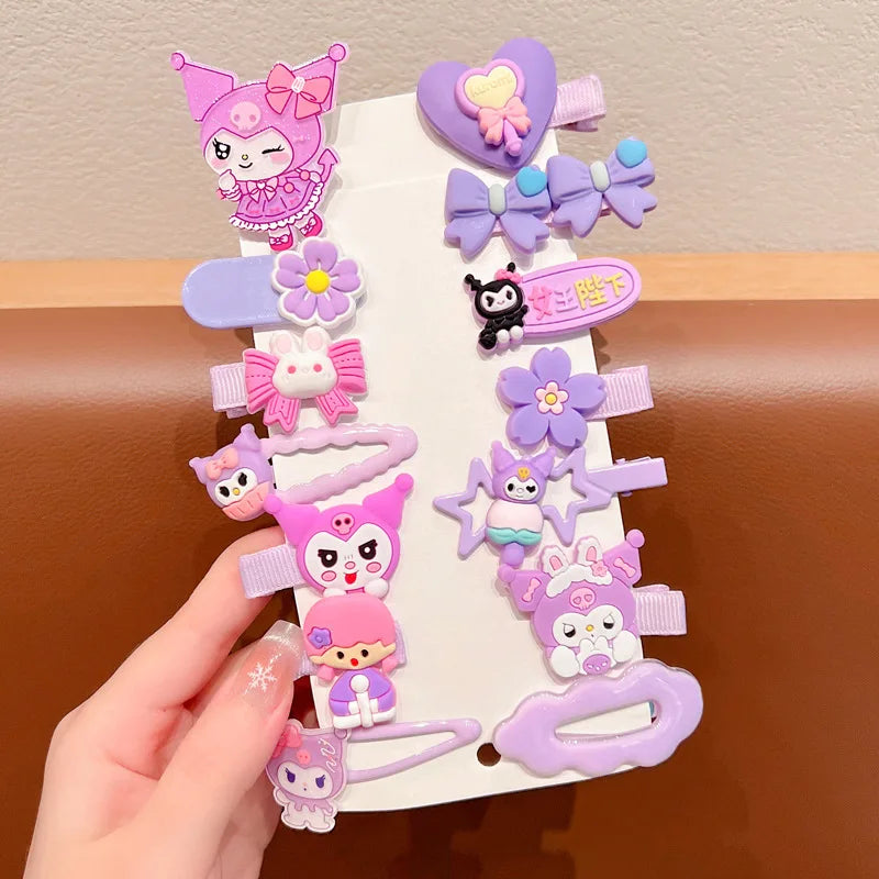 14-Piece Kuroomi Korean-style Hair Accessory Cute Gentle Qme 1