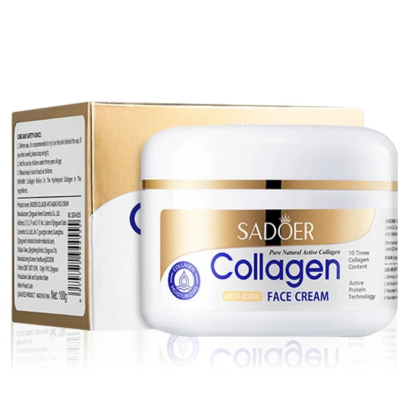 SADOER Collagen Firming Face Cream sknicare Moisturizing Hydrating Face Creams Faical Cream Beauty Face Skin Care Products Qme Default Title