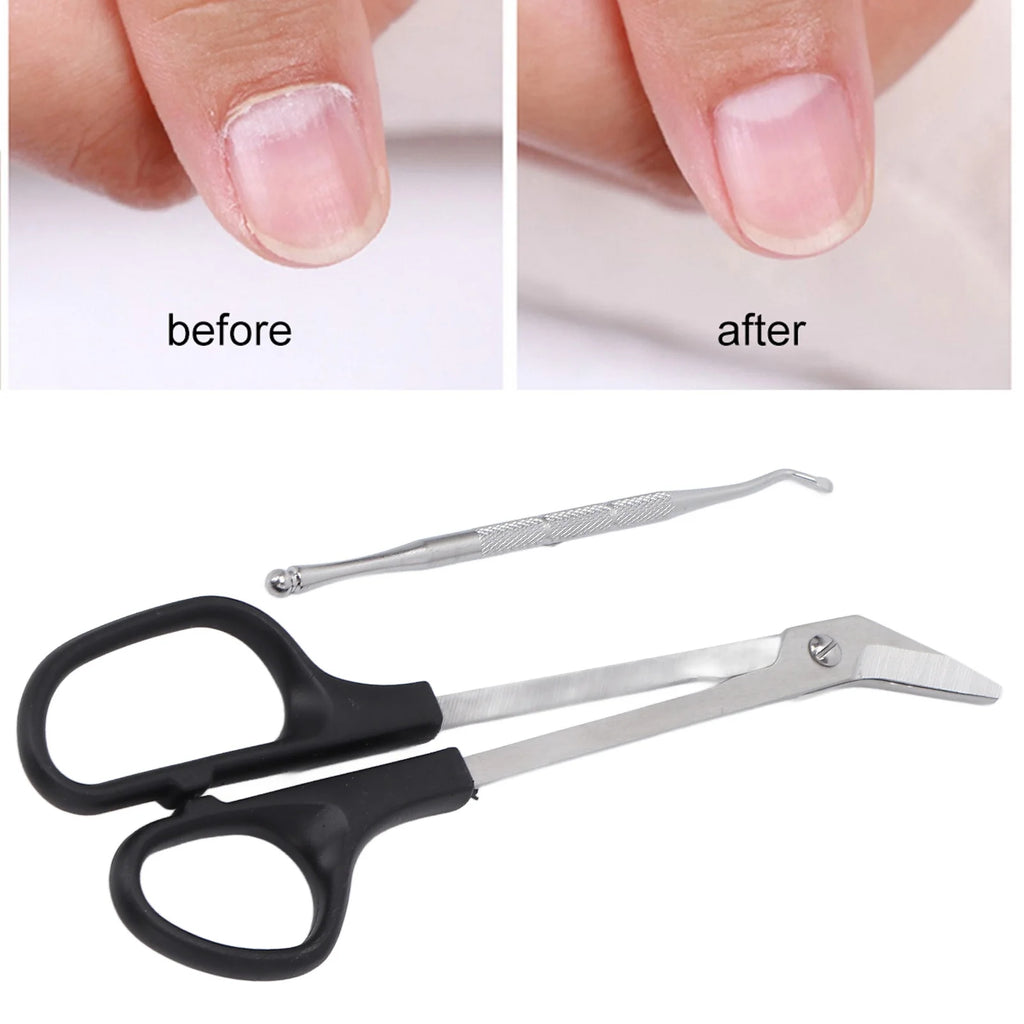 Toenail Clippers Toenail Scissors Long Handled Ergonomic Unique Design Toenail Clippers with Nail Picker for Adults The Elderly Qme