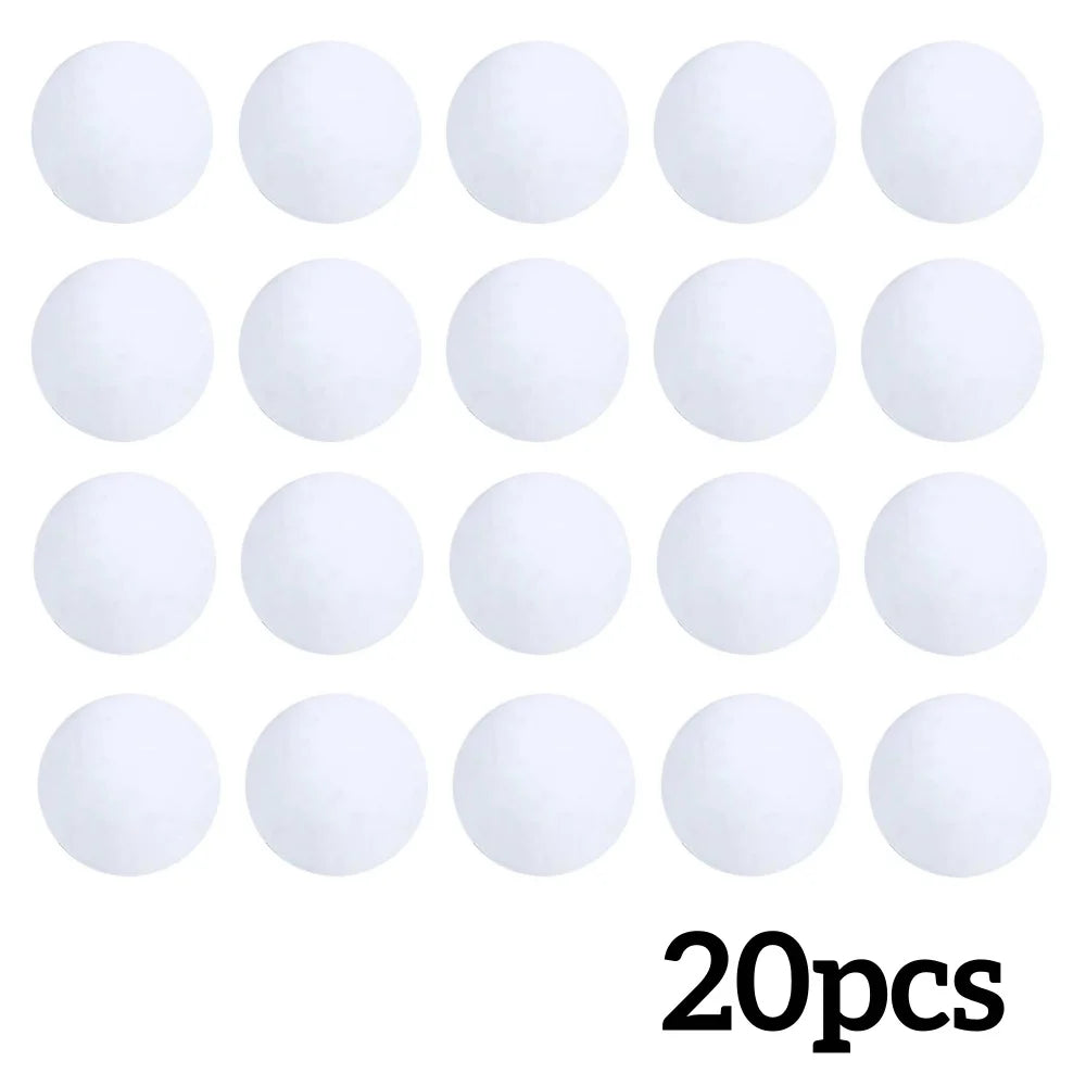 10-50PCS Christmas Snowball Children's Indoor Fluffy Soft Snowfight Fluffy Ball Christmas Decoration Pendant Christmas Ornaments Qme 20pcs