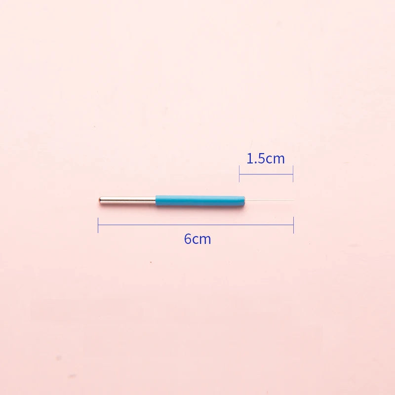 Universal Needle Tip Flat Knife Filiform Fine Surgical Cosmetic Qme Grey