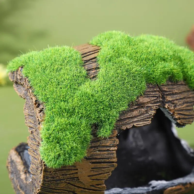 Hiding Cave Aquarium Landscaping Decoration Fish Shelter Tank Resin Qme