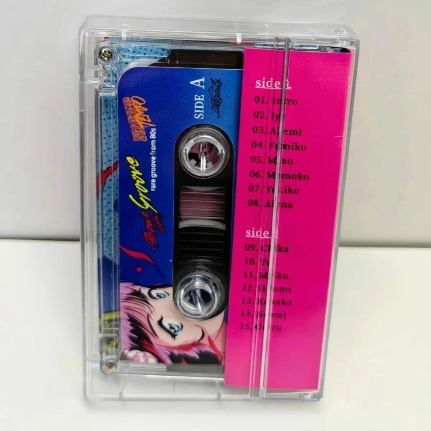 Japanese 80s Pop Music Cassette Tape, Showa Retro City Pop Style, Idol Vibe Retro Format Tape, Collectible for J-Pop Fans Qme