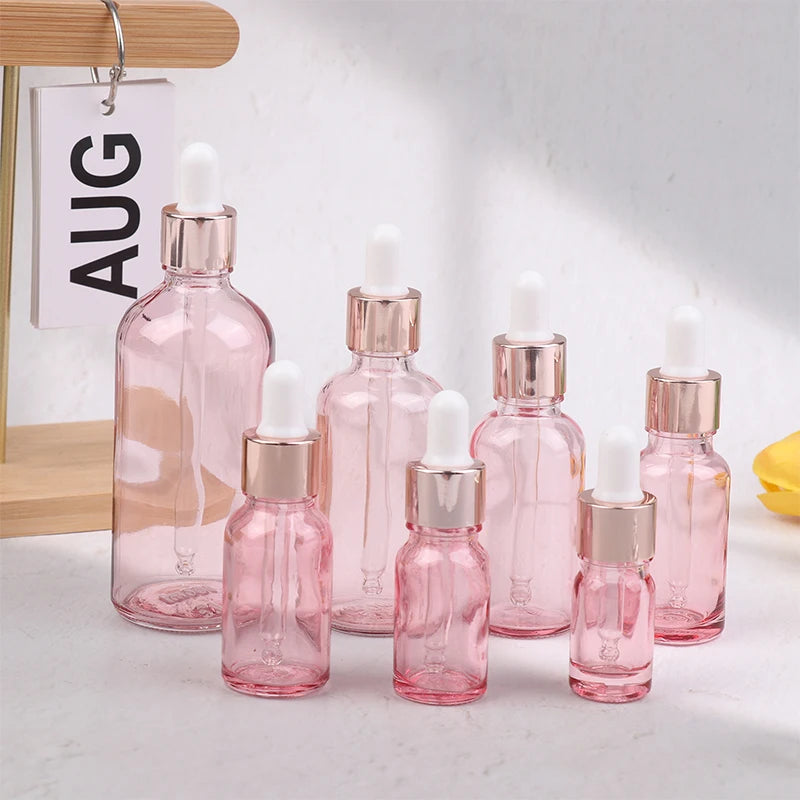 Aromatherapy Liquid Pipette Essential Massage Dropper Bottles Qme