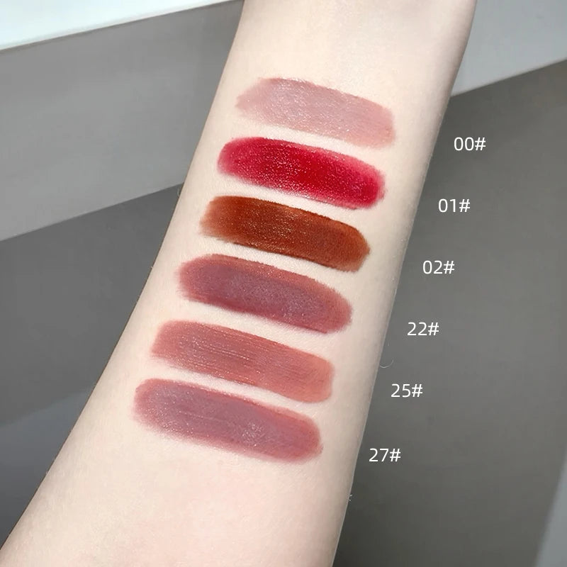 Gege Bear Velvet Matte Soft Lip Glaze Autumn&winter Reddish-brown Qme