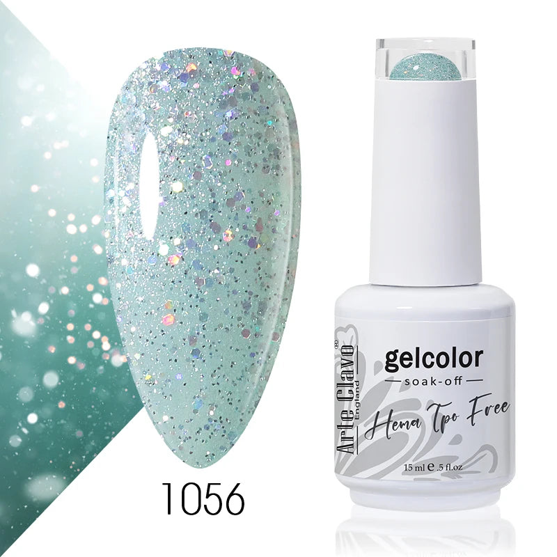 Arte Clavo Blue Nails Candy Party Nude Gel Nail Polish 2026 Mint
