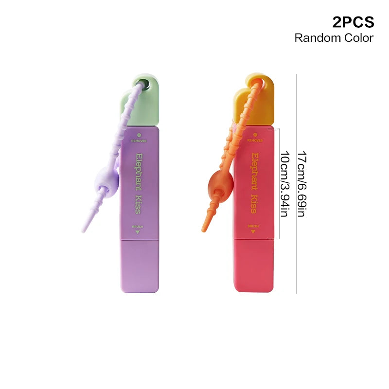 White Clothes Stain Remover Pen Household Powerful Degreasing Pen Portable Waterless Oil Stain Remover Pen For Emergency Use Qme E 2pcs