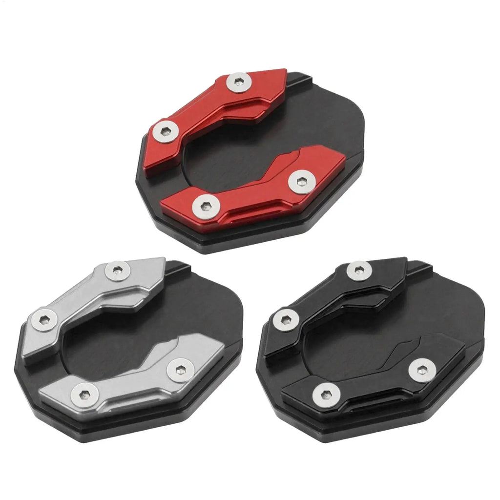 NEW Motorcycle Kickstand Pad Extender Foot Side Stand Motorcycle Kickstand Extension Support Plate Foot Side Stand Extension Pad Qme