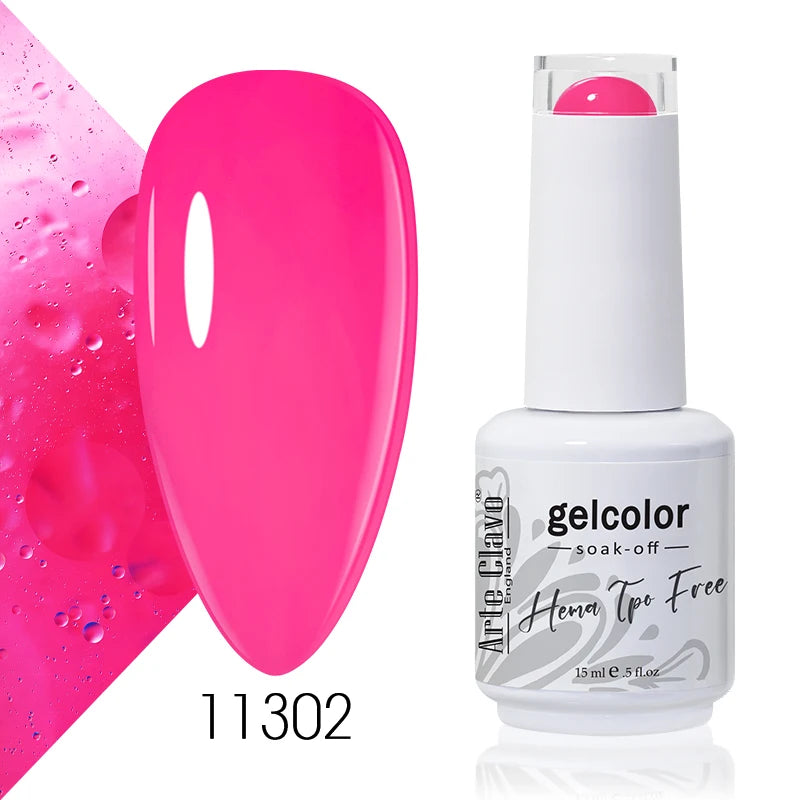 Arte Clavo Gel Nail Polish HEMA TPO Gorgeous Soak Off UV LED Semi