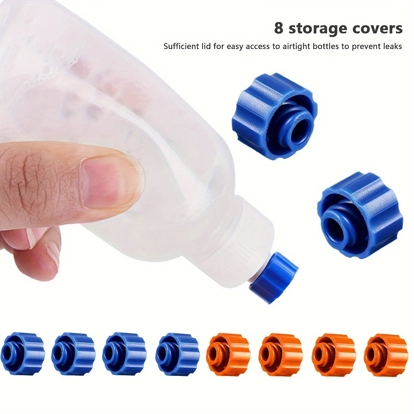 6 Pack 30ml Squeeze Dispensing Bottles With Mixed Blunt Needle Tips & Extra Sealing Caps For Glue Oil Paint Rosin Flux DIY Qme