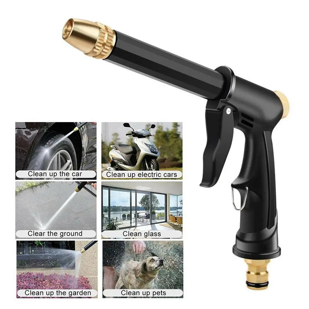 Car Wash Clean Sprayer Gun Hose Nozzle Garden Watering Guns Qme