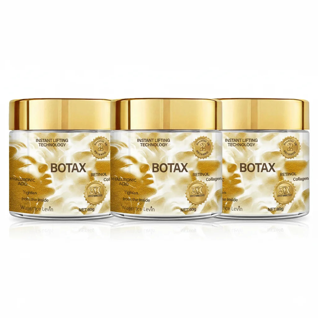 BOTAX Instant Lifting Face Cream with Hyaluronic Acid, Retinol & Collagen for Deep Hydration & Anti-Aging, All Skin Types. Qme YELLOW 60g