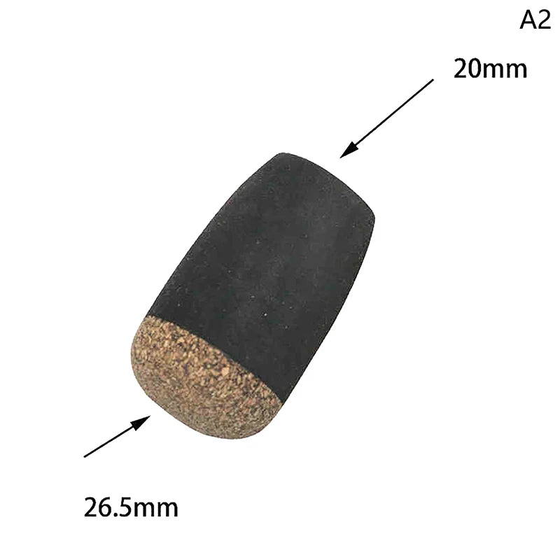 Fishing Rod Butt Cap Repairing Components End Cover EVA Handle Tackle Qme A2