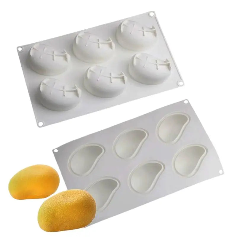 3D Mango Design Silicone Cake Molds Baking Tools Party Pastry Qme