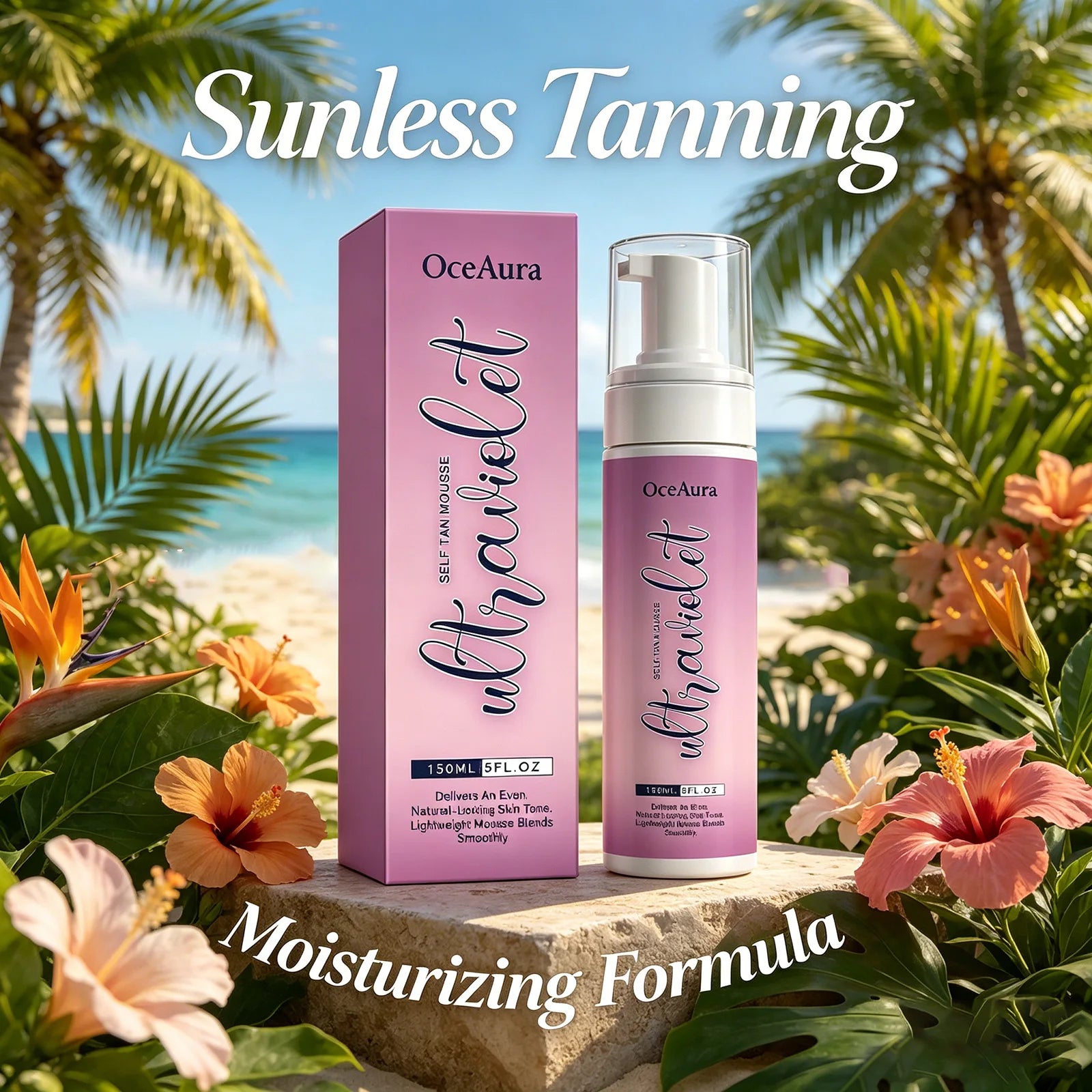 Body Self Tanning Mousse Sunless Tanning Lasting Skin Tone Repair Sunburn Sun Protection Bronzer Dark Wheat Body Self Tan Cream Qme