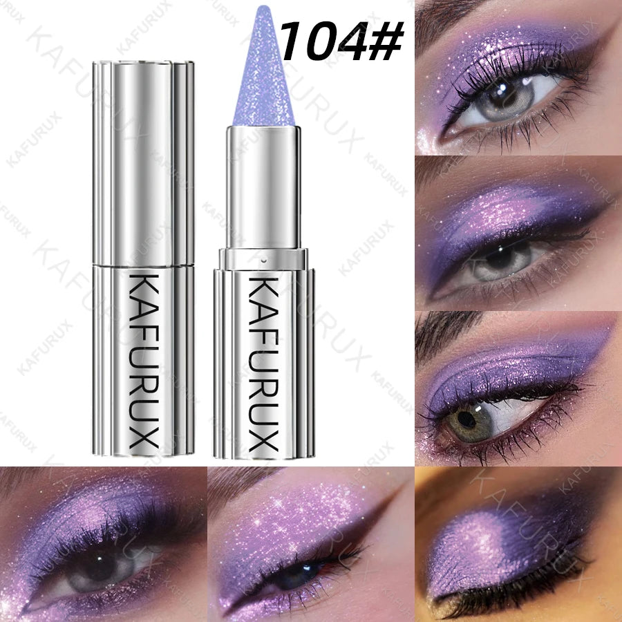 Metallic Waterproof Eyeshadow Sticks Glitter Green Liner Pen Qme 104