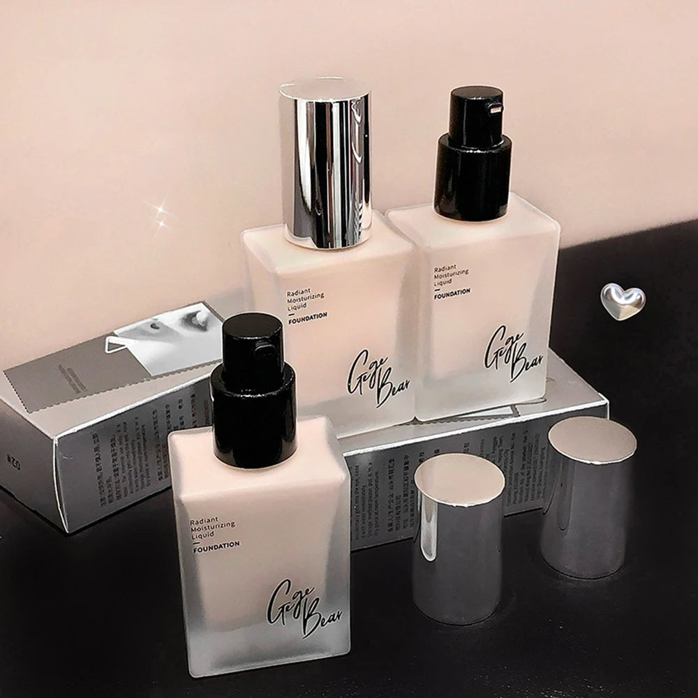 Gege Bear Light Foundation Liquid Concealer Long-lasting Moisturizing Qme