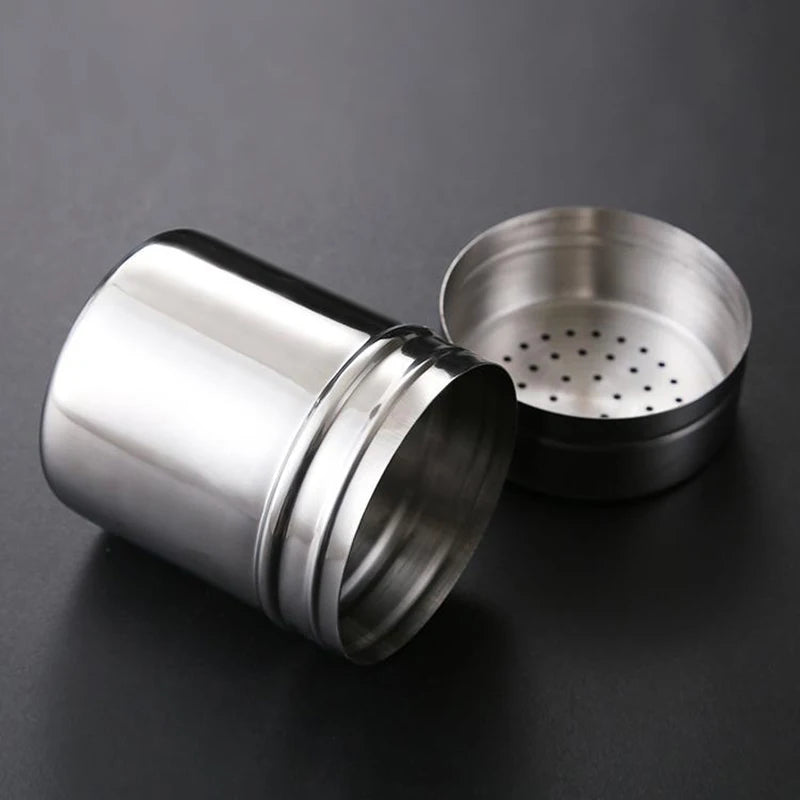 Multipurpose Stainless Steel Seasoning Jar Salt Sugar Bottle Kitchen Qme