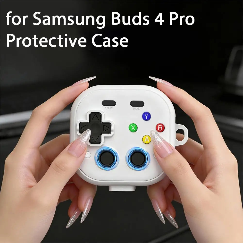Game Case Samsung Buds4 4pro Classic Player Design 3D Button Cover Qme