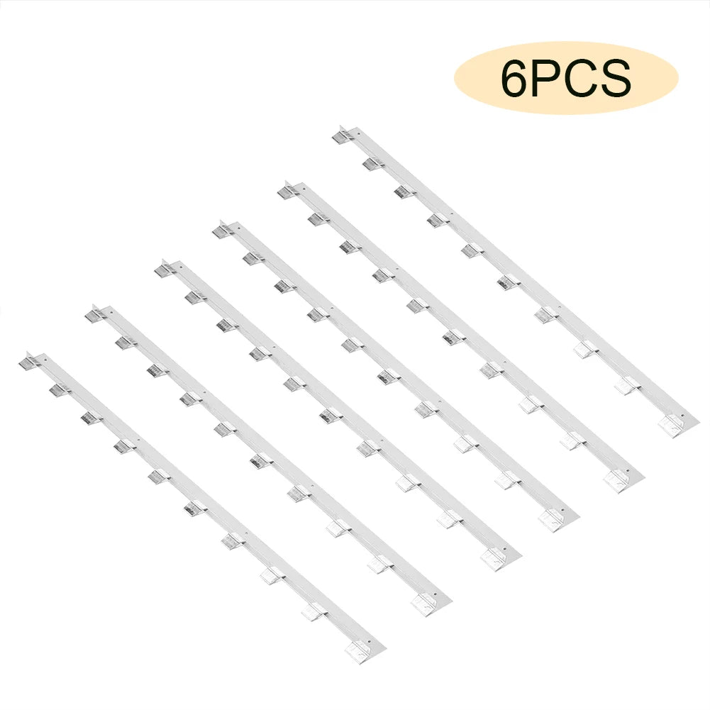 6Pcs Metal Beehive Frame Spacers Durable Beekeeping Hive Frame Strips Beekeeper Tool Equipment for Bee Hive Beekeeper Tool Qme
