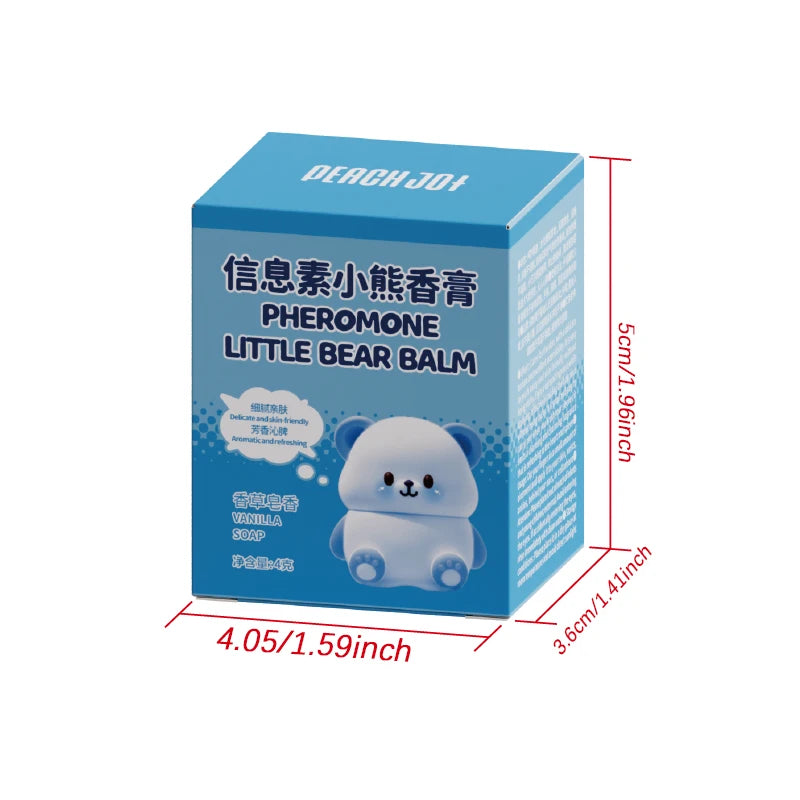 Pheromone Bear Balm Lasting Fragrance Natural Moist Not Greasy Emits Qme