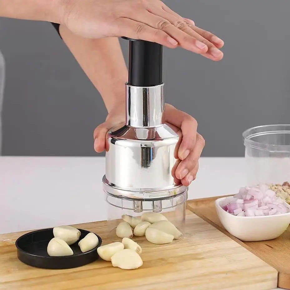 Stainless Steel Patting Knife Garlic Puree Tool Food Vegetable Garlic Onion Dicer Mincer Household Cutter Peeler Accessory Qme