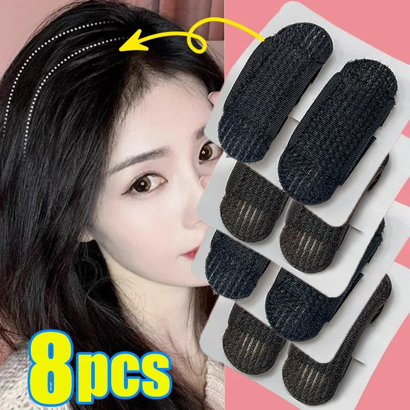 8/4/2PCS Puff Hair Head Cushion Hair Clips Invisible Volume Hair Base Fluffy Sponge Clip Bun DIY Hair Styling Tool for Women Qme