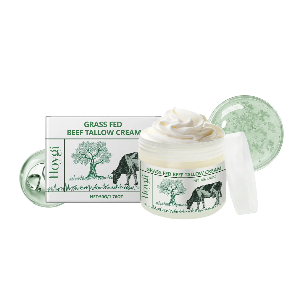 1/2/3Pcs Tallow Face Cream Lasting Moisturizing Body Lotion Rejuvenation Firming Nourishing Smooth Skin Care for Face Body Qme 1Pcs