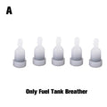 New 5Pcs Fuel Tank Breather Vent Air Check Valve For Chainsaw Brush Cutter 4500 5200. Qme A 5pcs