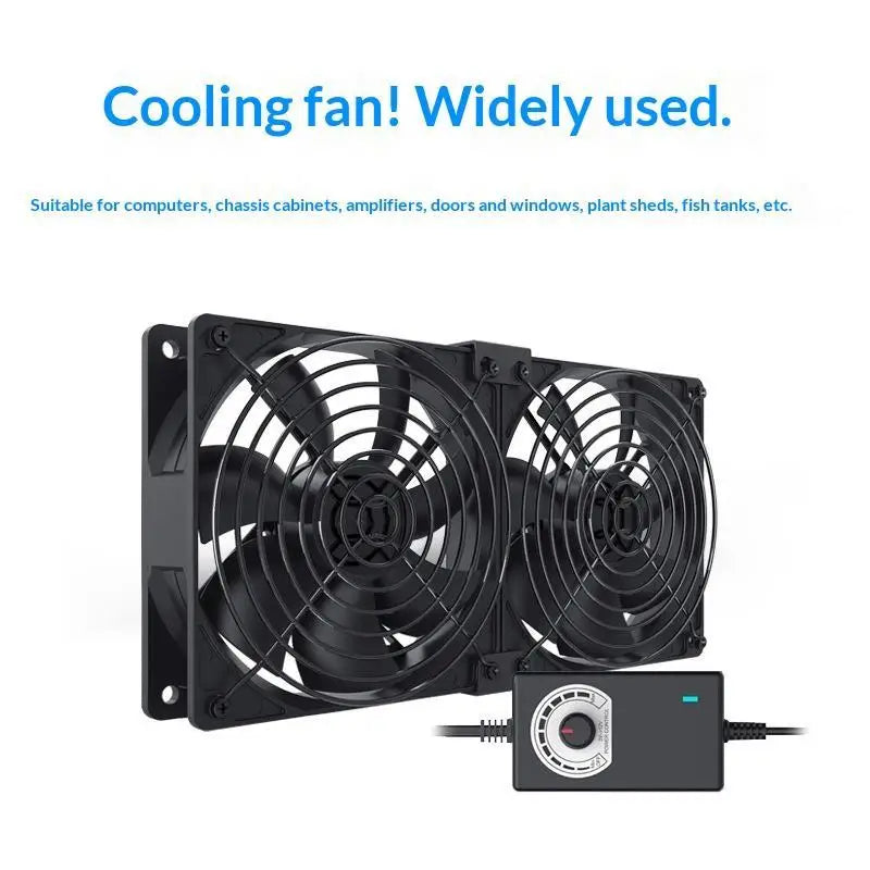 3000RPM Strong Wind Cooling Fan Controller BTC Mining Chassis Cabinet Qme