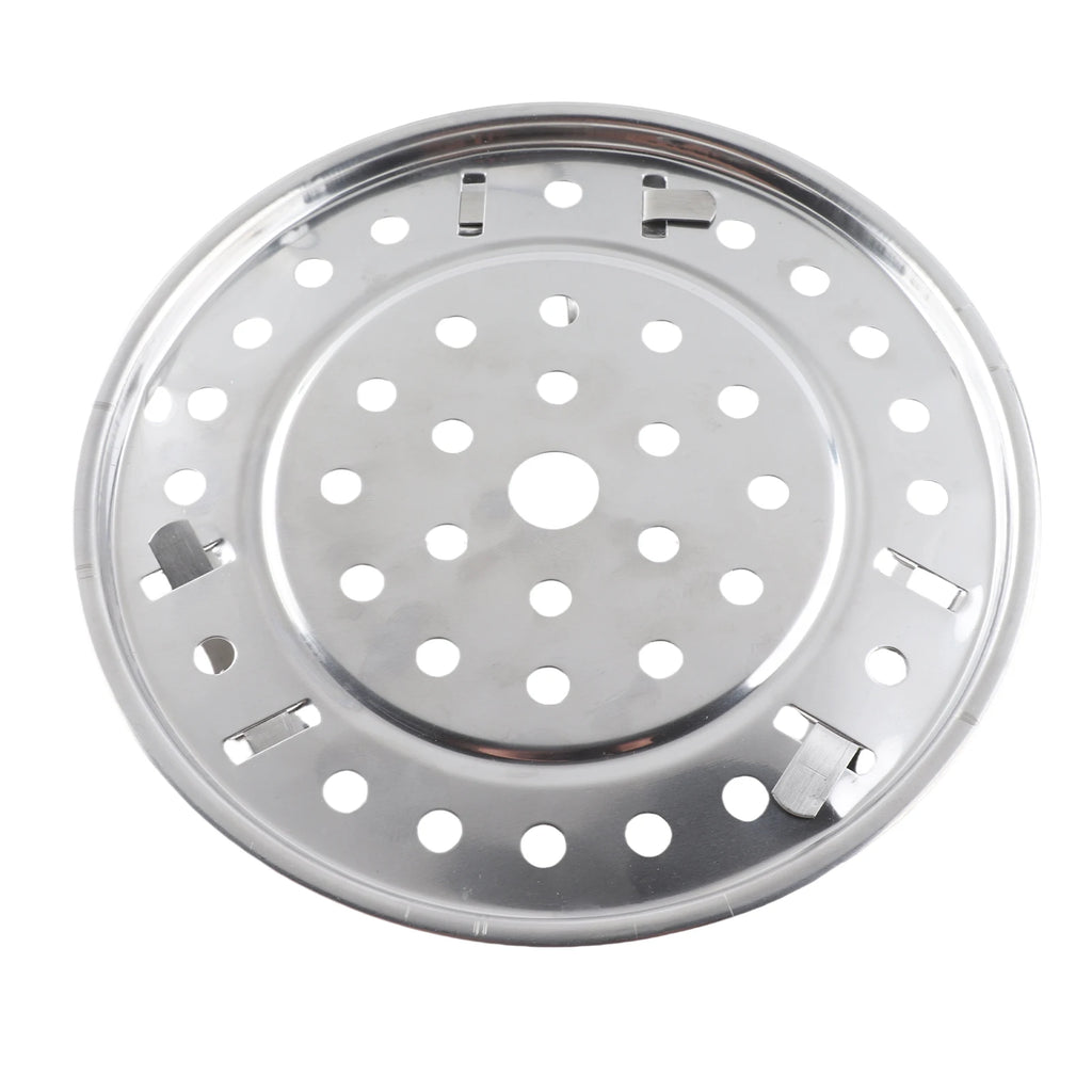 Steaming Rack with Removable Leg Stainless Steel Steam Tray Stand Cooking Bread Rack Kitchen Tool 18/20/22/24cm Qme