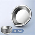 Stainless Steel Paint Palette Bowls Odorless Non-toxic Mixing Cups Qme A12
