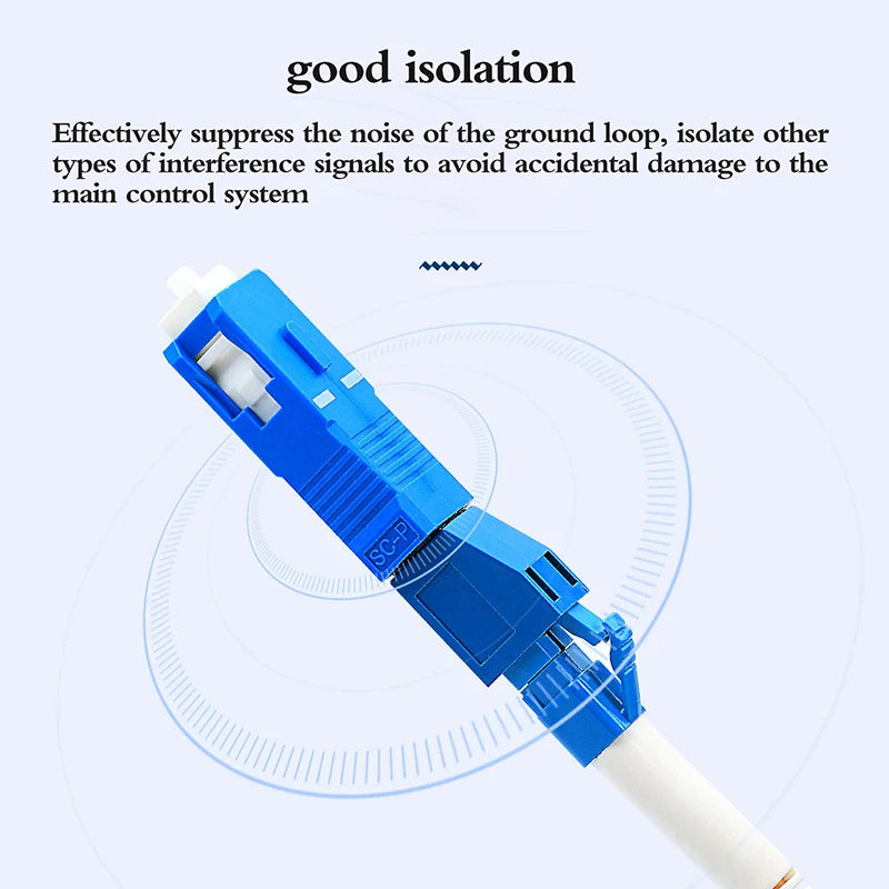 Optical Fiber Conversion Connector SC Male LC Female Single Mode Qme