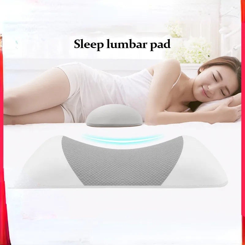 Lumbar Support Pillow for Sleeping Memory Foam Back Lumbar Support Cushion Back Support Bed Pillow Waist Support Back Sleepers Qme