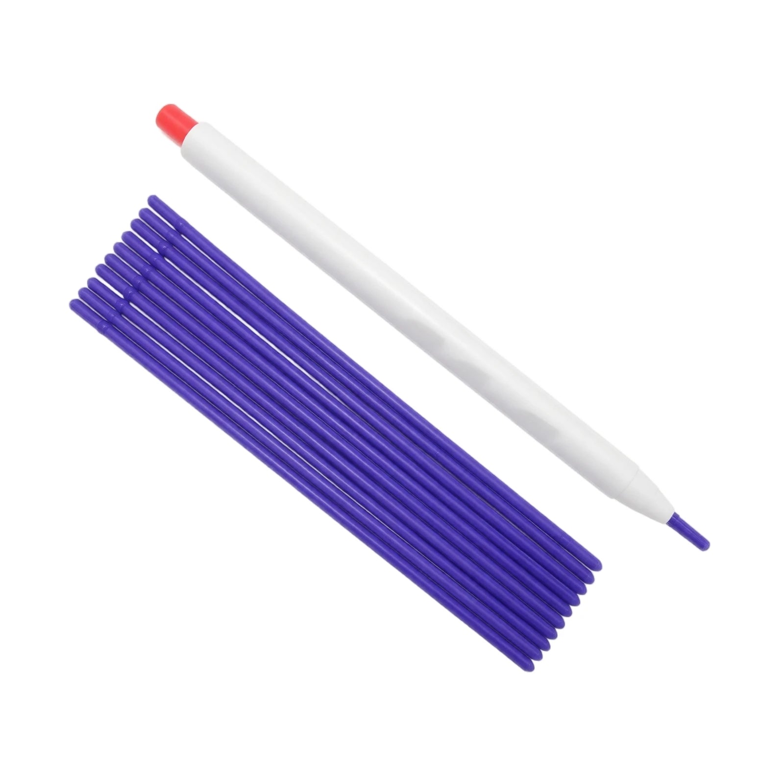 Heat Erasable Magic Marker Pen Temperature Disappearing Fabric Pens Multi Purpose Line Marking DIY Craft Sewing Accessories Qme Blue