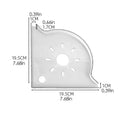 Aquarium Plant Holder Triangle Fish Tank Corner Shelf Reef Accessories Home Storage Stand For Family Friends Women Men Adults Qme 01