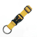 1PCS Backbin Belt Buckle Luggage Band Multifunctional Backpack Nylon Hanging Buckle Portable Suitcase Hook Hanging Buckle Qme Yellow