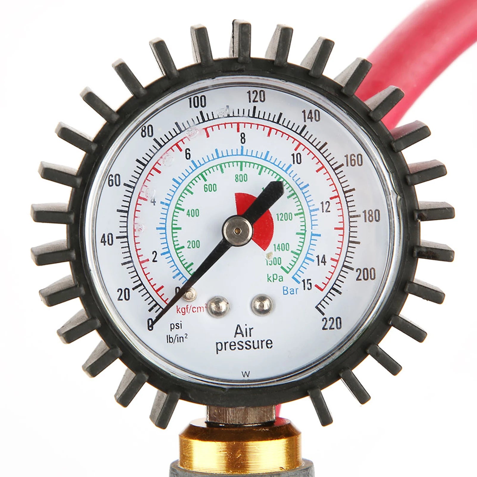 Pump Gun Tire Pressure Gun 1/4" Trunk Motorcycle Tire Tyre Pressure Gauge Air Inflation Inflator Pump Gun Tyre Pressure Gun Qme