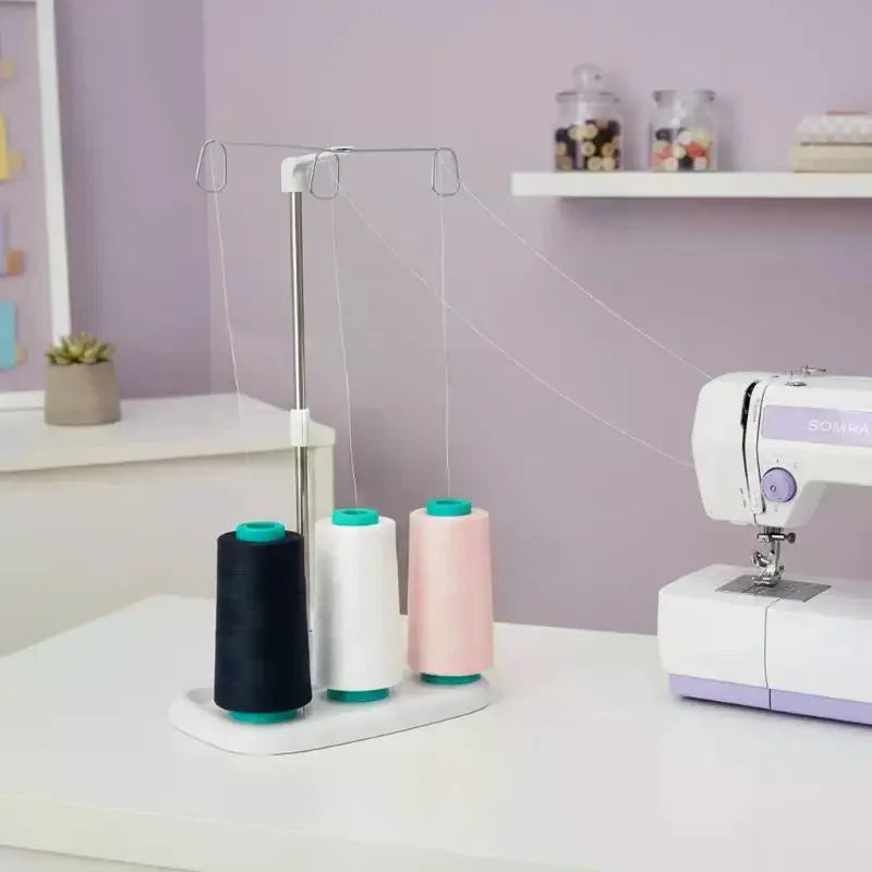 Heavy-duty Plastic Cone Thread Stand Spool Holder Sewing Serger Qme
