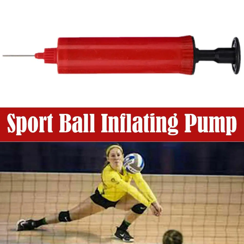 Portable Sports Ball Pump Mini Hand Air Pump Inflator Outdoor Sport Football Soccer Basketball Ball Inflating Portable Pump Tool Qme