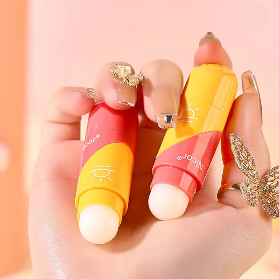 Double Head Lipstick Lasting Moisturizing Deep Care Lips Bright Ideal Qme