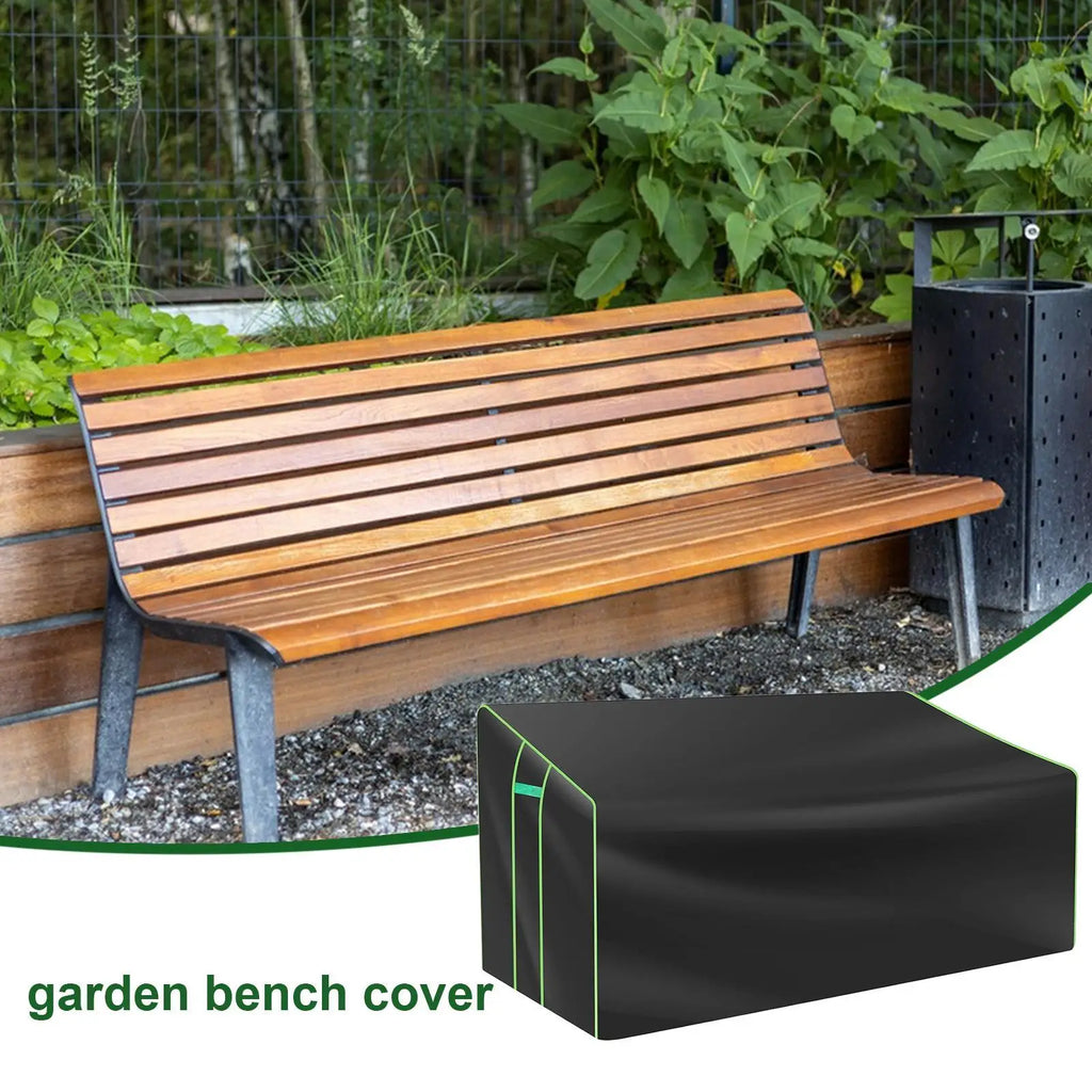 Outdoor Loveseat Cover Weather Resistant Furniture Protector 2-Seater Qme