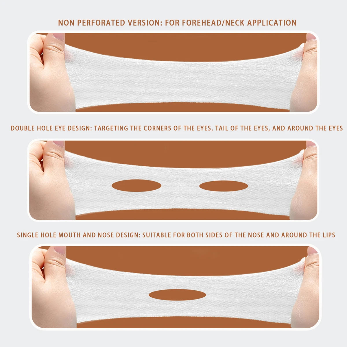 Stretchable Moisturizing Cotton Pads Hydrating Towels Compresses Qme