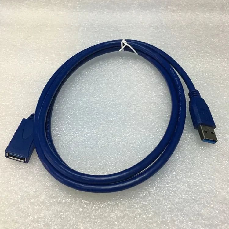 USB 3.0 A Male Plug To Female Socket 1.5M Super Fast Extension Cable Cord High-speed AM/AF Qme Blue
